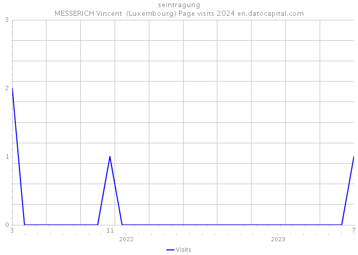 seintragung MESSERICH Vincent (Luxembourg) Page visits 2024 