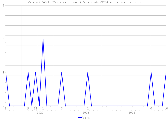 Valery KRAVTSOV (Luxembourg) Page visits 2024 