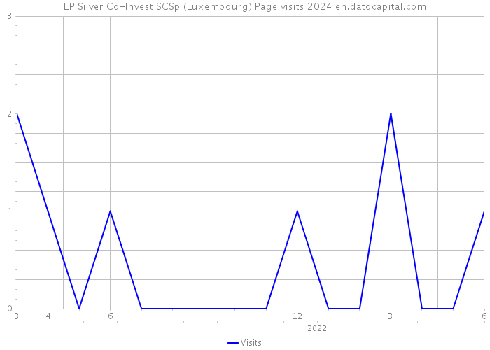 EP Silver Co-Invest SCSp (Luxembourg) Page visits 2024 