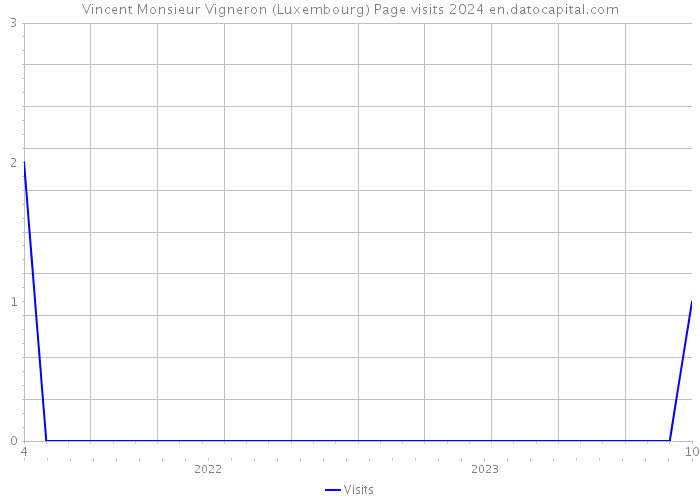 Vincent Monsieur Vigneron (Luxembourg) Page visits 2024 