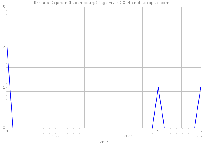 Bernard Dejardin (Luxembourg) Page visits 2024 