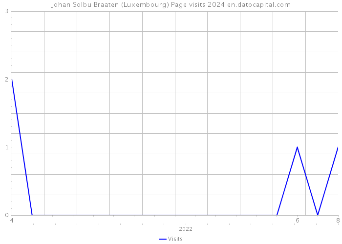 Johan Solbu Braaten (Luxembourg) Page visits 2024 