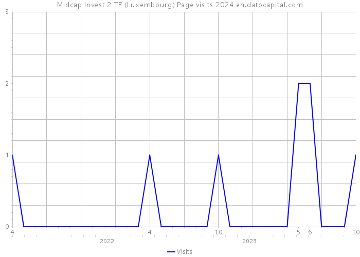 Midcap Invest 2 TF (Luxembourg) Page visits 2024 