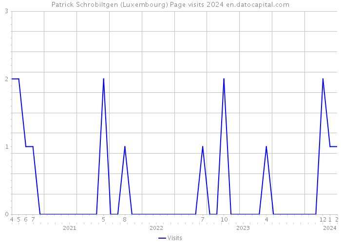 Patrick Schrobiltgen (Luxembourg) Page visits 2024 