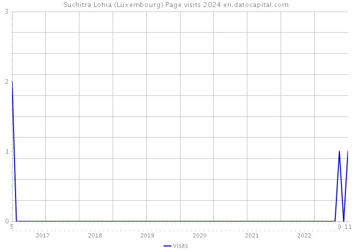 Suchitra Lohia (Luxembourg) Page visits 2024 