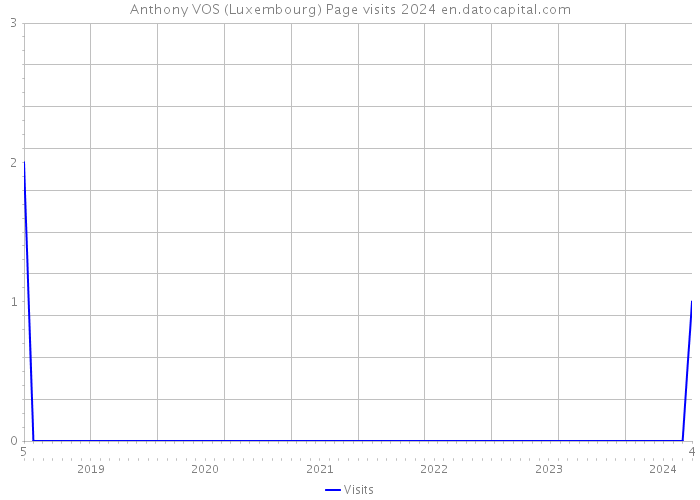 Anthony VOS (Luxembourg) Page visits 2024 