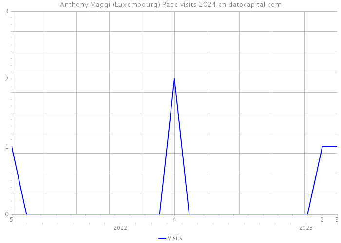 Anthony Maggi (Luxembourg) Page visits 2024 