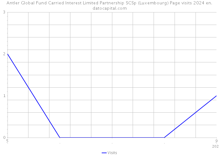 Antler Global Fund Carried Interest Limited Partnership SCSp (Luxembourg) Page visits 2024 