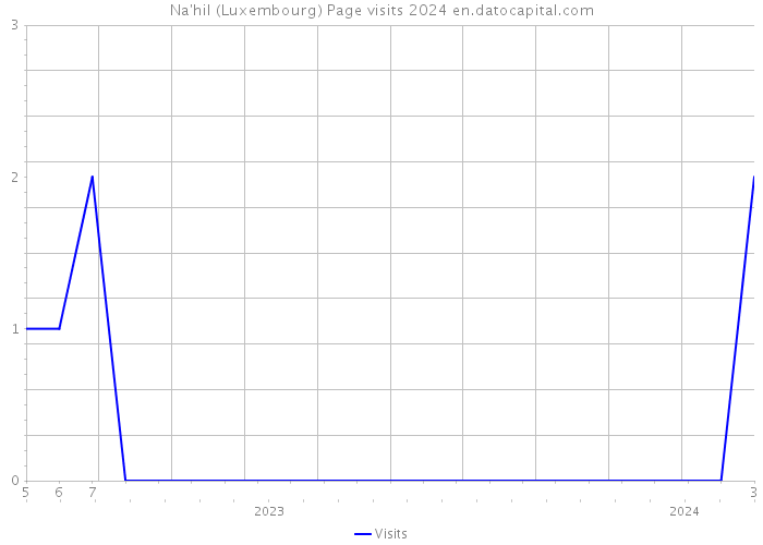 Na'hil (Luxembourg) Page visits 2024 