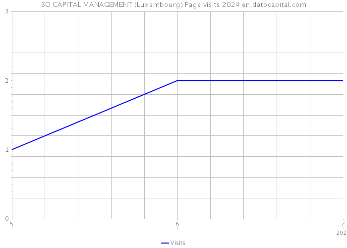 SO CAPITAL MANAGEMENT (Luxembourg) Page visits 2024 