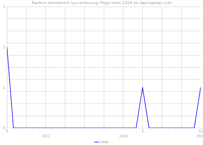 Raimon Aendekerk (Luxembourg) Page visits 2024 
