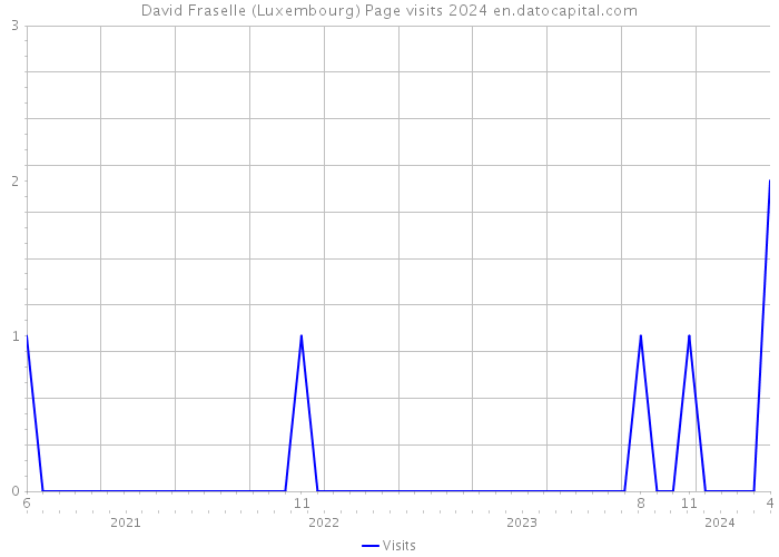 David Fraselle (Luxembourg) Page visits 2024 