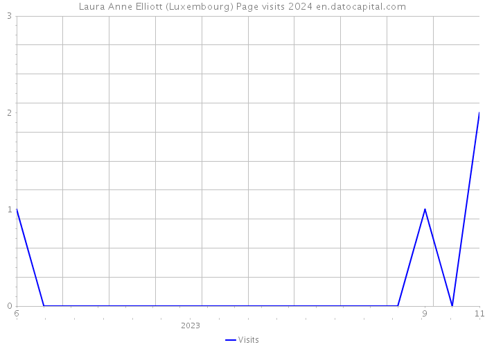 Laura Anne Elliott (Luxembourg) Page visits 2024 