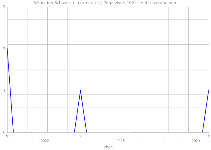 Sebastian Schwarz (Luxembourg) Page visits 2024 