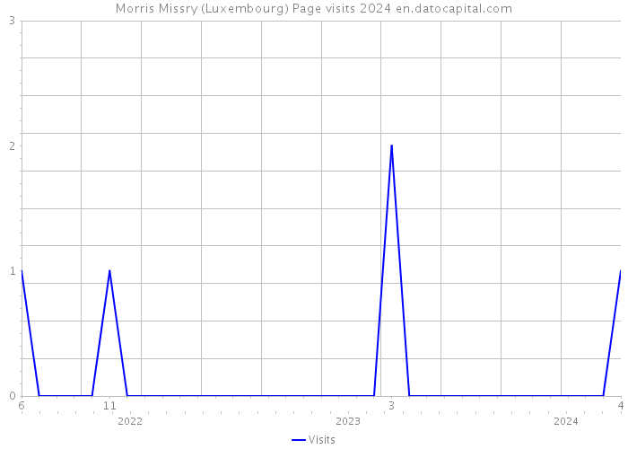 Morris Missry (Luxembourg) Page visits 2024 