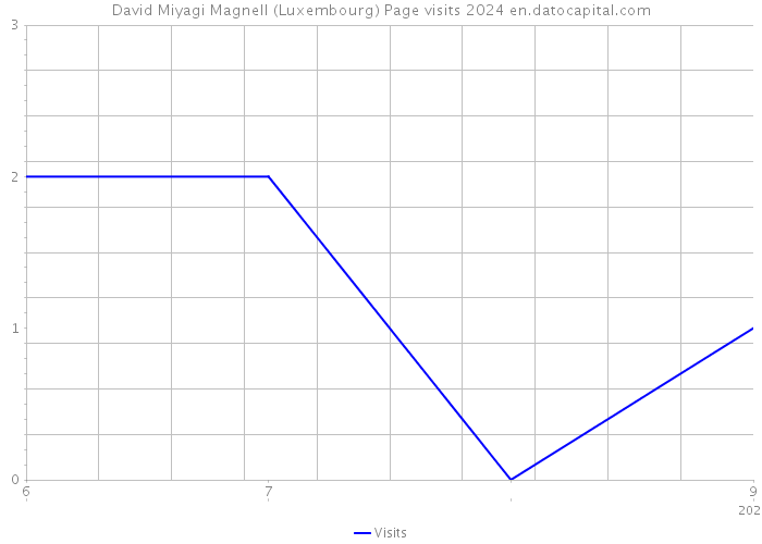 David Miyagi Magnell (Luxembourg) Page visits 2024 