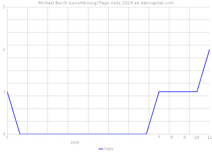 Michael Burch (Luxembourg) Page visits 2024 