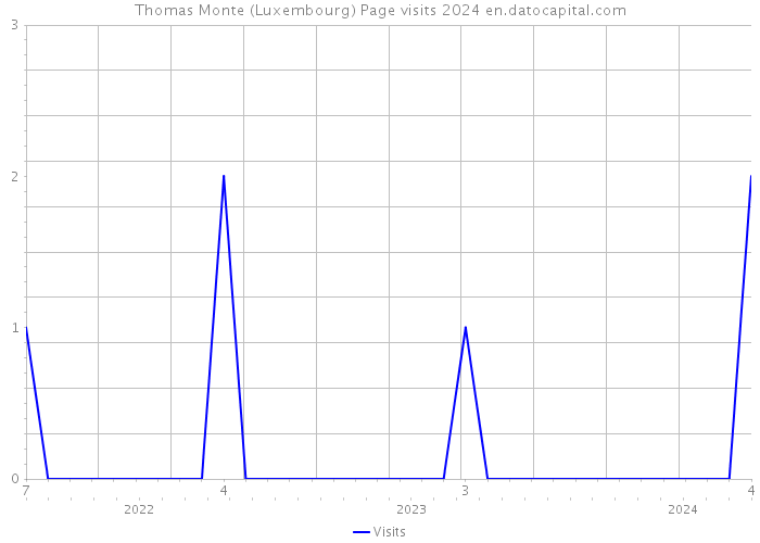 Thomas Monte (Luxembourg) Page visits 2024 