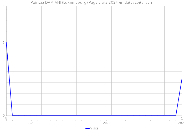 Patrizia DAMIANI (Luxembourg) Page visits 2024 