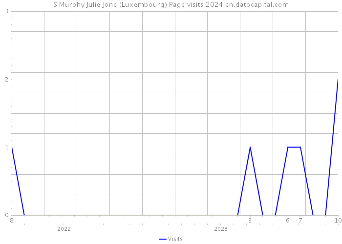 S Murphy Julie Jone (Luxembourg) Page visits 2024 