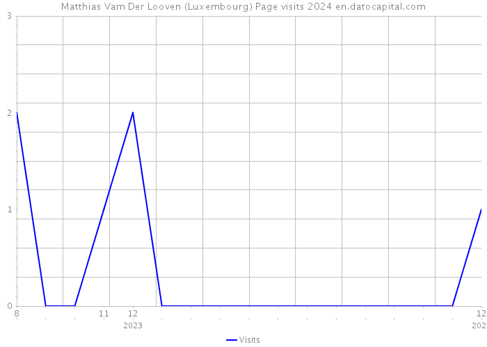 Matthias Vam Der Looven (Luxembourg) Page visits 2024 