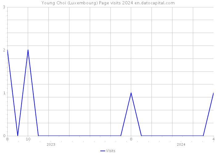 Young Choi (Luxembourg) Page visits 2024 