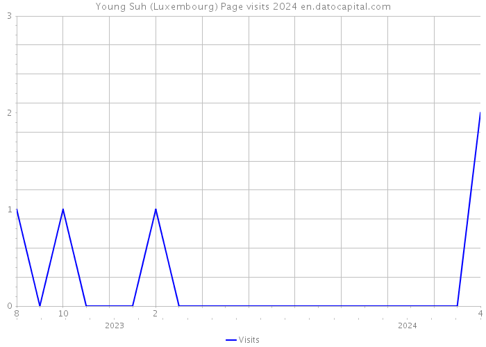 Young Suh (Luxembourg) Page visits 2024 