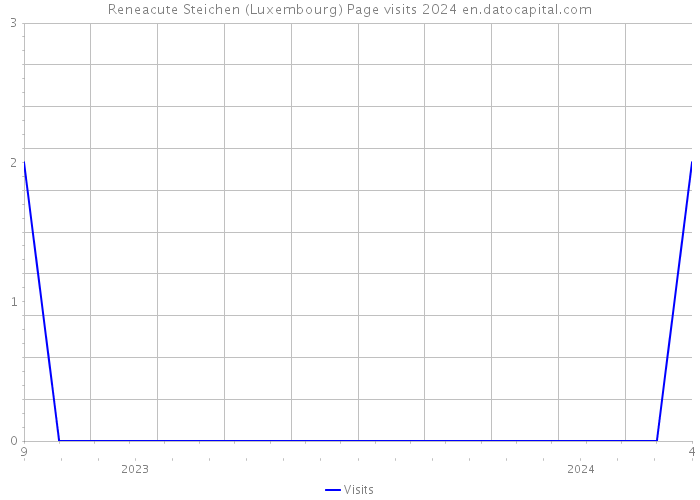 Reneacute Steichen (Luxembourg) Page visits 2024 