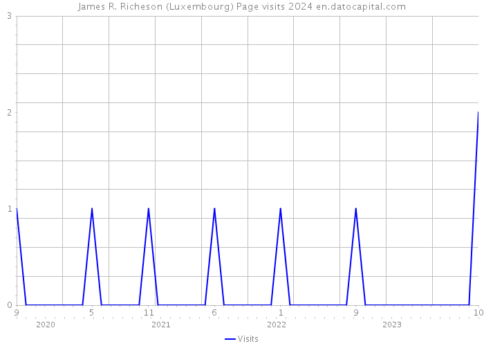 James R. Richeson (Luxembourg) Page visits 2024 