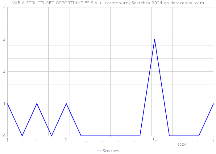 VARIA STRUCTURED OPPORTUNITIES S.A. (Luxembourg) Searches 2024 
