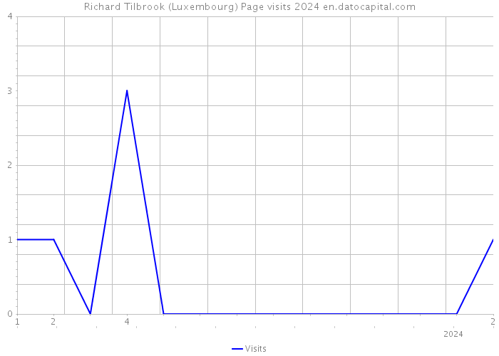 Richard Tilbrook (Luxembourg) Page visits 2024 