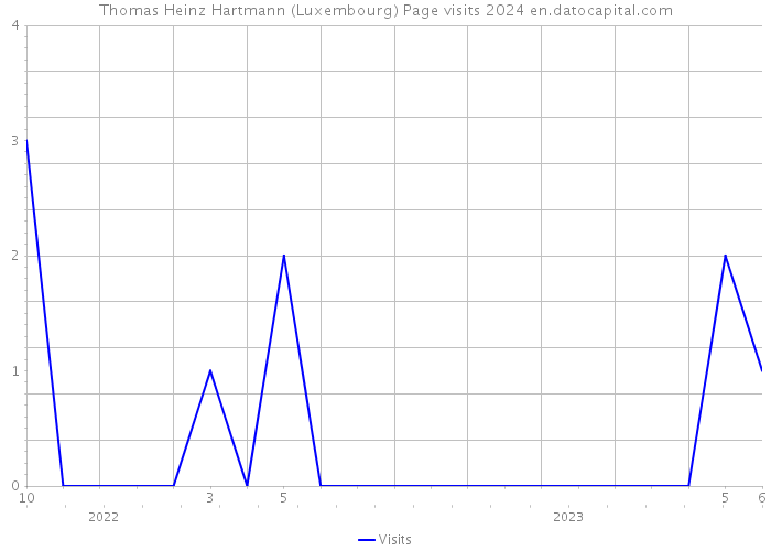 Thomas Heinz Hartmann (Luxembourg) Page visits 2024 