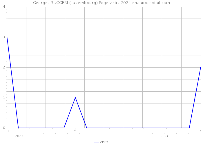 Georges RUGGERI (Luxembourg) Page visits 2024 