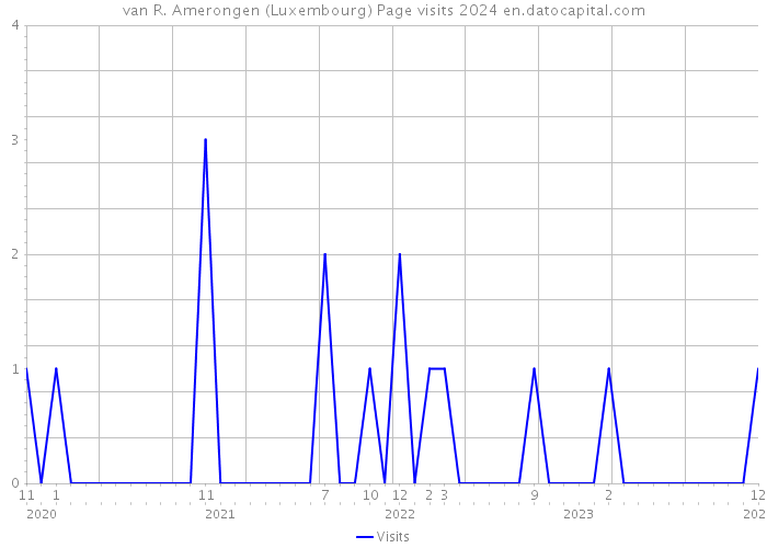 van R. Amerongen (Luxembourg) Page visits 2024 