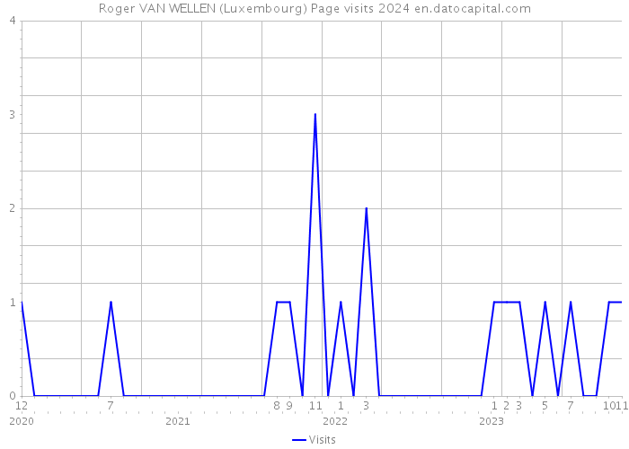 Roger VAN WELLEN (Luxembourg) Page visits 2024 