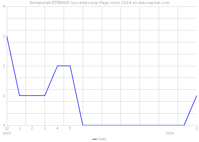 Esmatullah ETEMADI (Luxembourg) Page visits 2024 