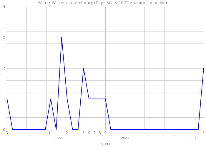 Walter Walser (Luxembourg) Page visits 2024 