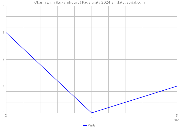 Okan Yalcin (Luxembourg) Page visits 2024 