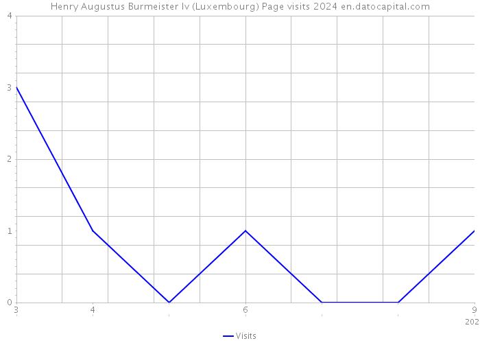 Henry Augustus Burmeister Iv (Luxembourg) Page visits 2024 