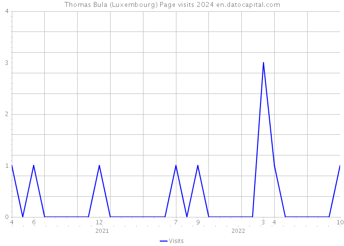 Thomas Bula (Luxembourg) Page visits 2024 
