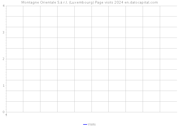 Montagne Orientale S.à r.l. (Luxembourg) Page visits 2024 