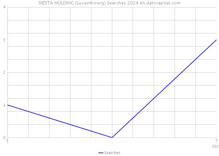 SIESTA HOLDING (Luxembourg) Searches 2024 