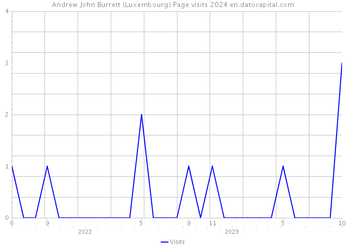 Andrew John Burrett (Luxembourg) Page visits 2024 