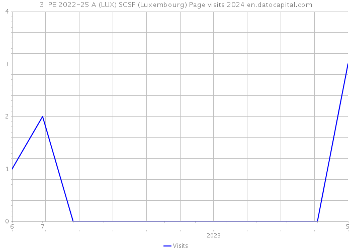 3I PE 2022-25 A (LUX) SCSP (Luxembourg) Page visits 2024 