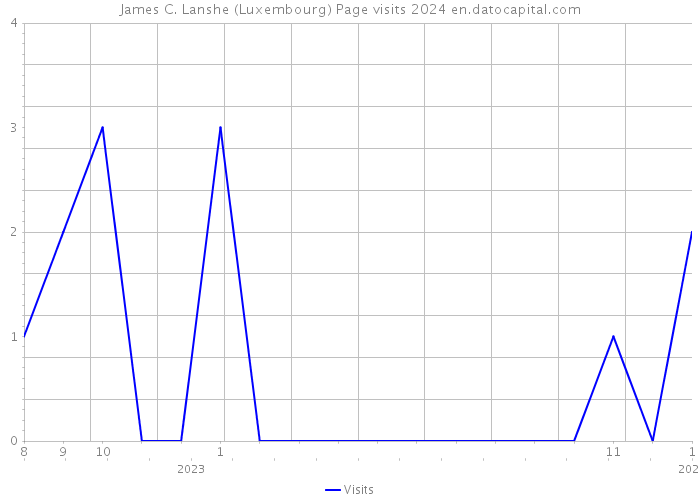 James C. Lanshe (Luxembourg) Page visits 2024 