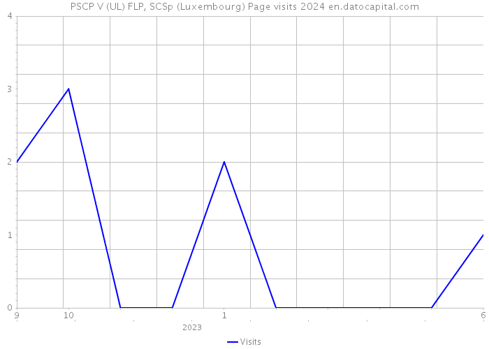 PSCP V (UL) FLP, SCSp (Luxembourg) Page visits 2024 