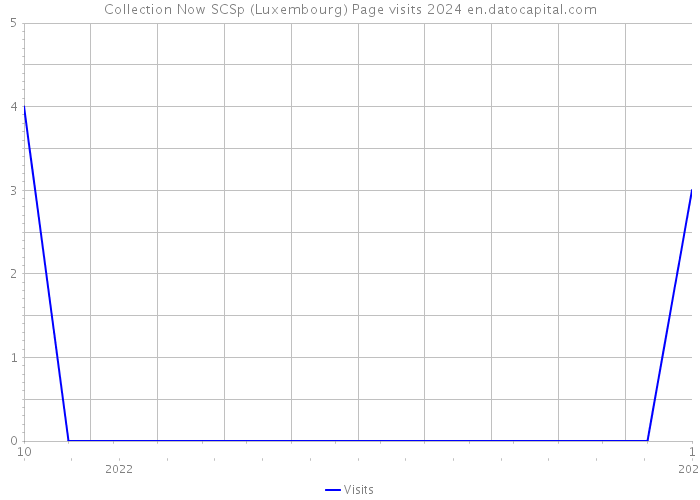 Collection Now SCSp (Luxembourg) Page visits 2024 