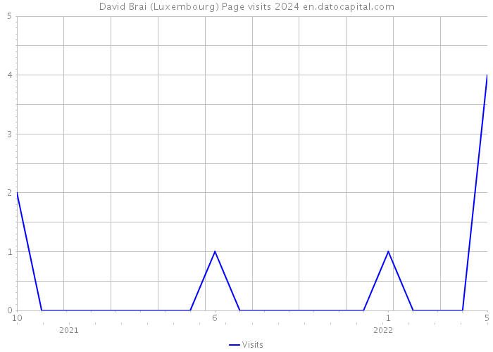 David Brai (Luxembourg) Page visits 2024 