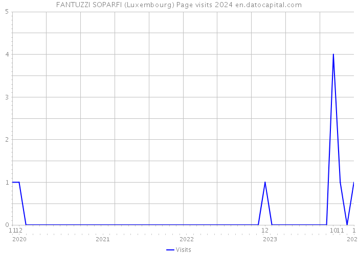 FANTUZZI SOPARFI (Luxembourg) Page visits 2024 
