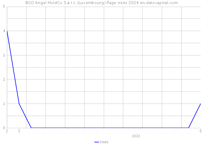 BGO Angel HoldCo S.à r.l. (Luxembourg) Page visits 2024 